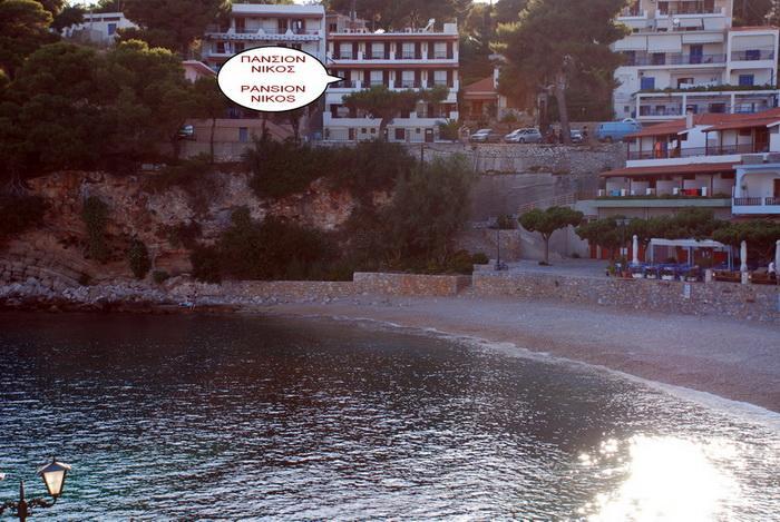 Pansion Nikos Apartman Patitíri Kültér fotó