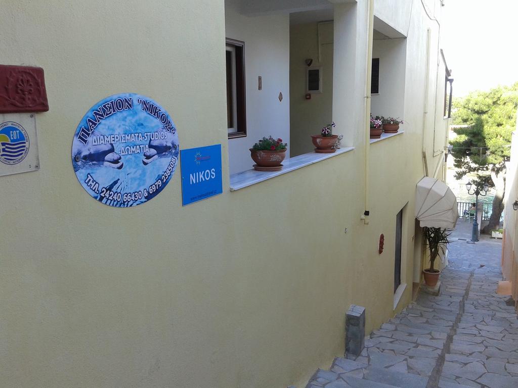 Pansion Nikos Apartman Patitíri Kültér fotó